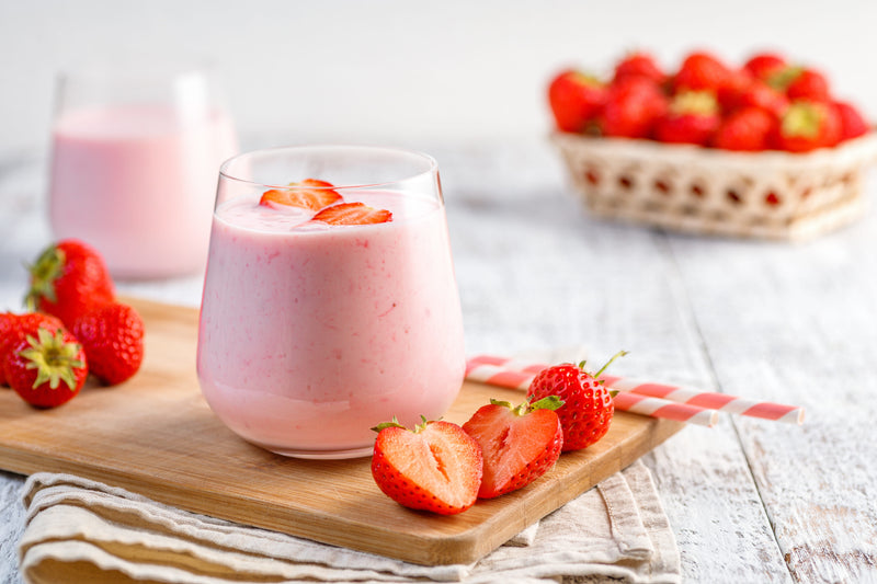 Strawberry yogurt