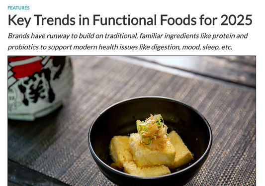 Key Trends in Functional Foods for 2025: Plant Protein Growth