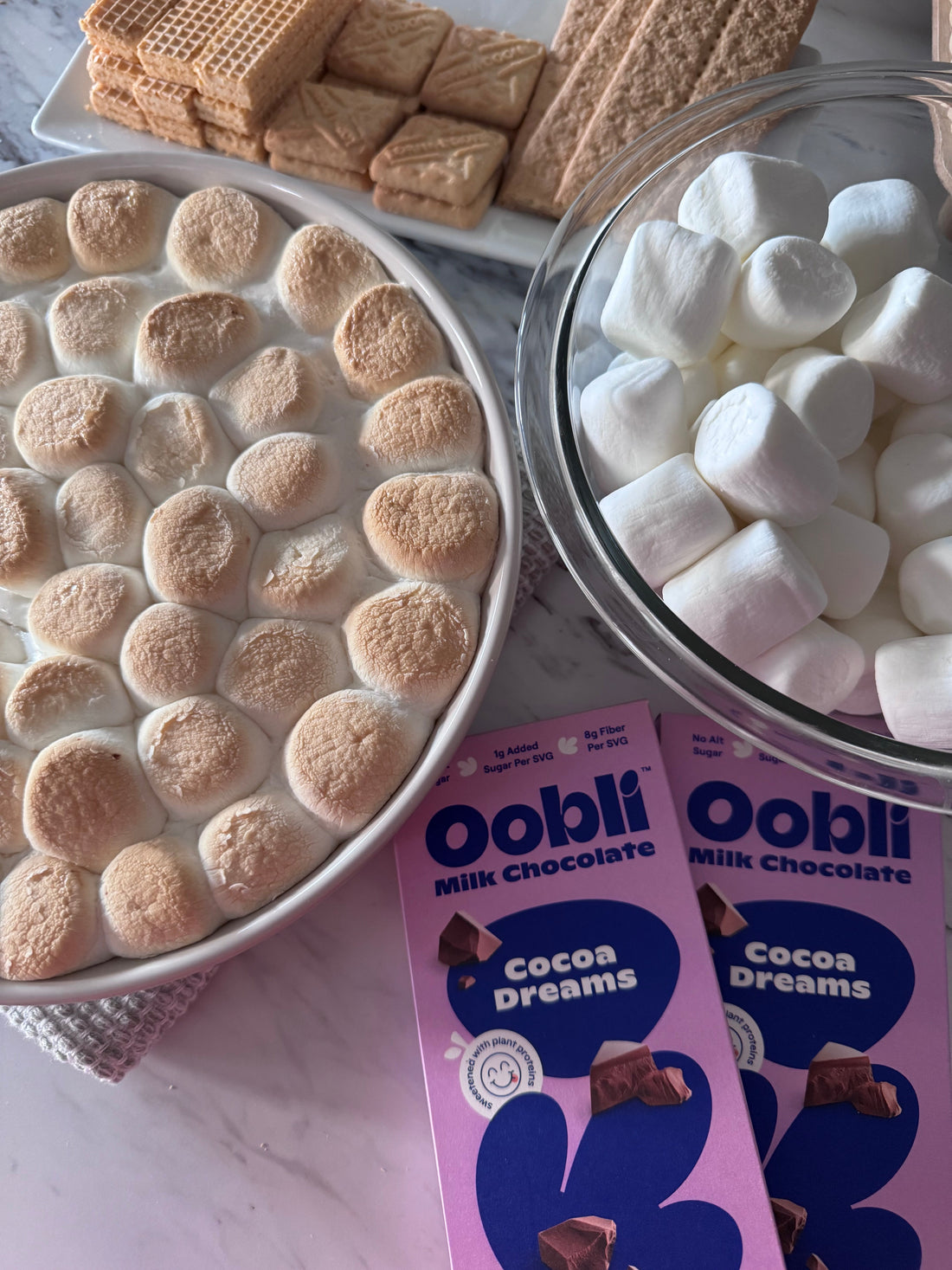 Low-Sugar S’mores Dip