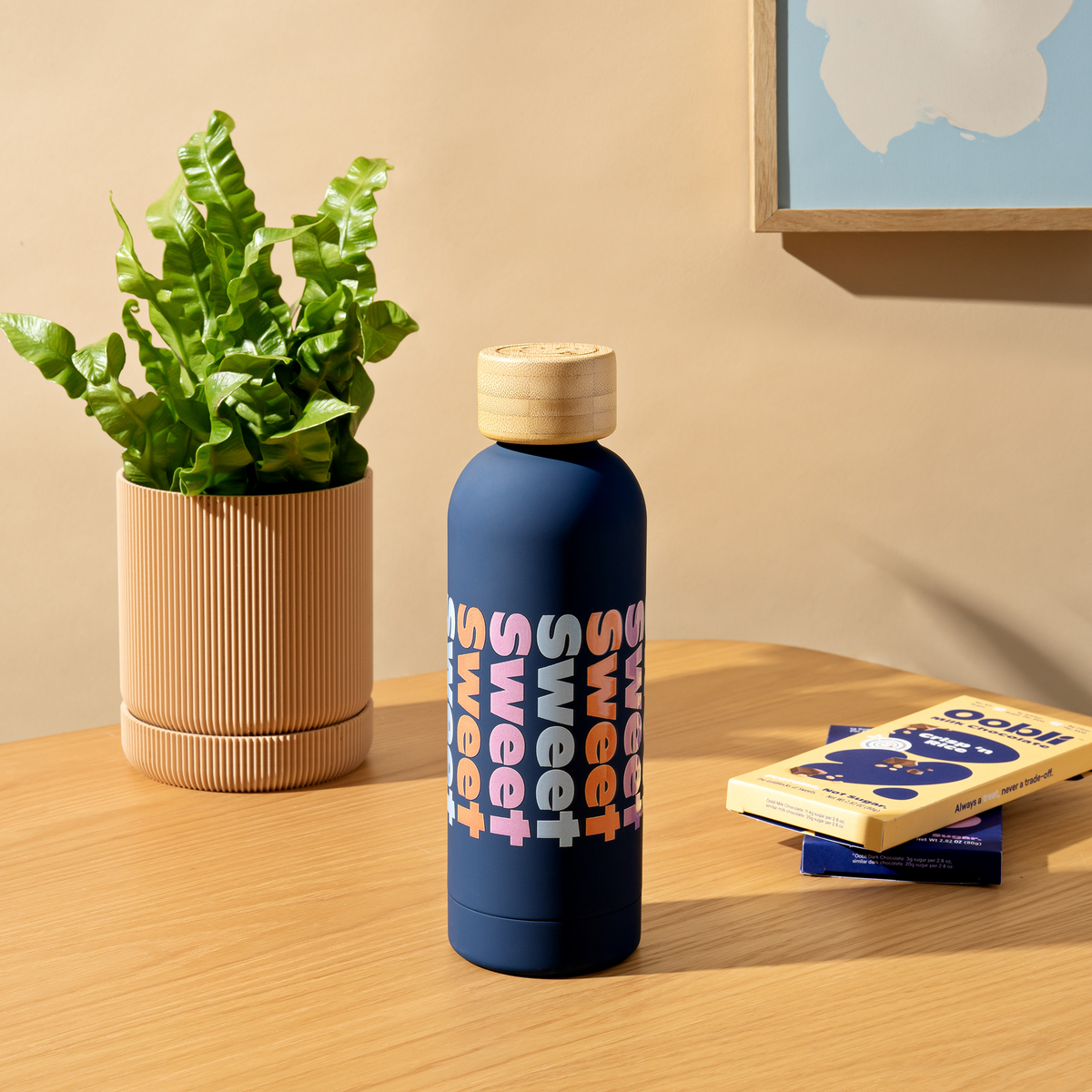Oobli Water Bottle Blue