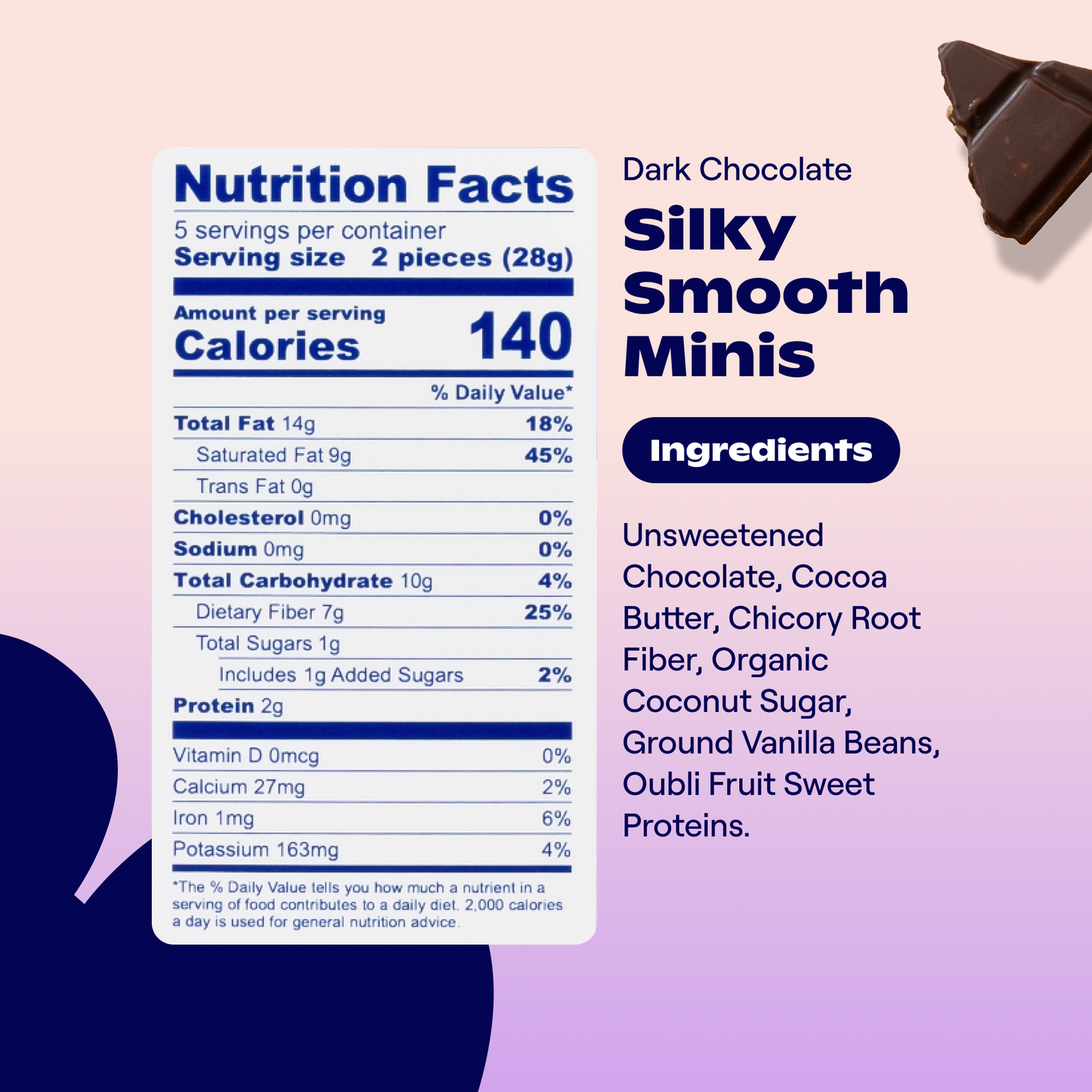 Dark Chocolate Silky Smooth Minis