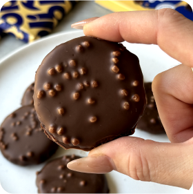 Homemade “Thin Mint” Girl Scout Cookies