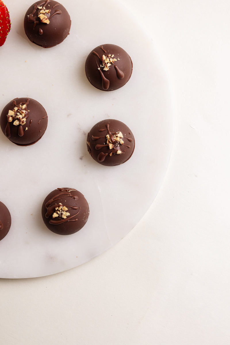 Peanut butter chocolate bon bon