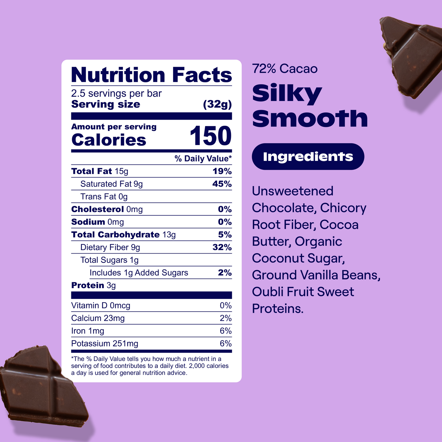 Dark chocolate bars variety pack