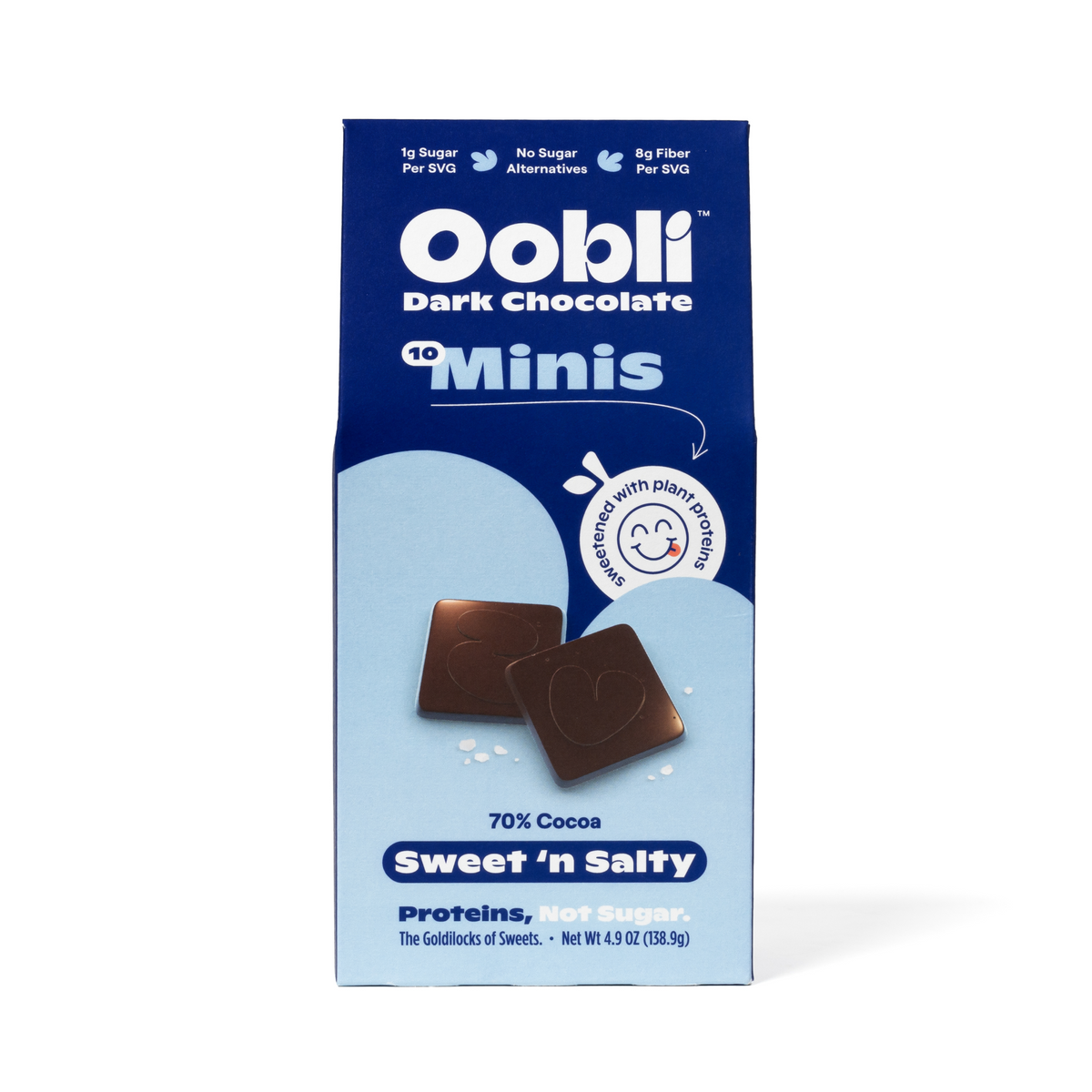 Dark Chocolate Sweet 'n Salty Minis - Oobli